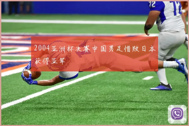 2004亚洲杯决赛中国男足惜败日本获得亚军